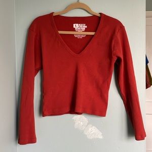 BIG BUD PRESS Long Sleeve Ribbed Shirt